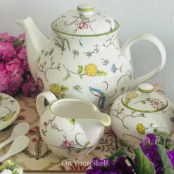 The Botanical Breeze Dinner Set (83 Piece Dinner Set for 8)