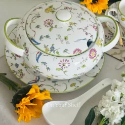 The Botanical Breeze Dinner Set (83 Piece Dinner Set for 8)