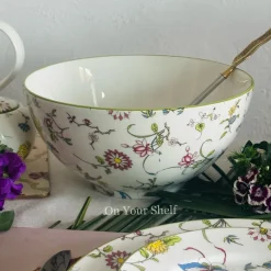 The Botanical Breeze Dinner Set (83 Piece Dinner Set for 8)