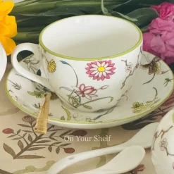 The Botanical Breeze Dinner Set (83 Piece Dinner Set for 8)