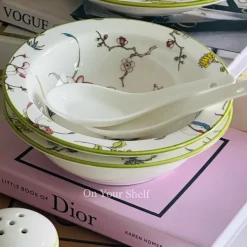 The Botanical Breeze Dinner Set (83 Piece Dinner Set for 8)