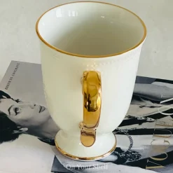 The Embossed Charm Mugs Gold/Silver