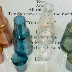 The NightStand Set (One Glass/One Water Container)