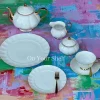 The Plain White 24 Piece Tea Set