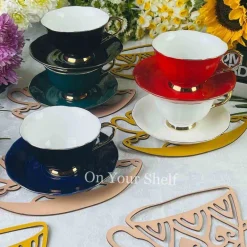 The Plain White Teacups and Saucers