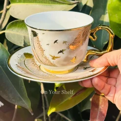 The Soaring Elegance TeaCups (Set Of Six Cups & Saucers)