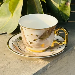 The Soaring Elegance TeaCups (Set Of Six Cups & Saucers)