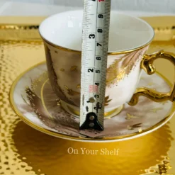 The Soaring Elegance TeaCups (Set Of Six Cups & Saucers)