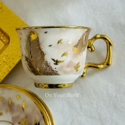 The Soaring Elegance TeaCups (Set Of Six Cups & Saucers)