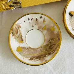 The Soaring Elegance TeaCups (Set Of Six Cups & Saucers)