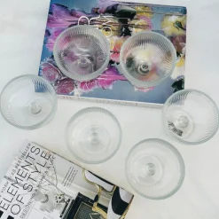 The Veil Dessert Bowl (with stem, set of six)