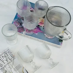The Veil Jug & Glass Set
