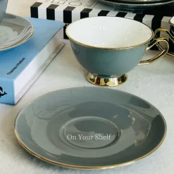 The Velvet Mist Tea Duo (Set Of Six TeaCups & Saucers)