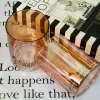 Tinge Grace Orange Glass (Set Of Six)