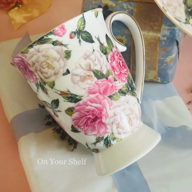 Victorian Rose Charm Plates & Mugs