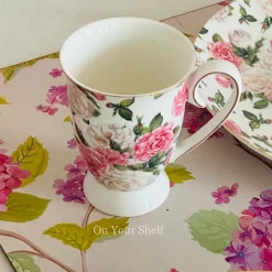 Victorian Rose Charm Plates & Mugs