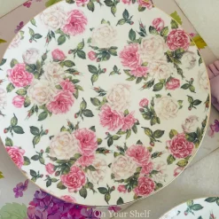 Victorian Rose Charm Plates & Mugs