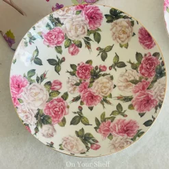 Victorian Rose Charm Plates & Mugs