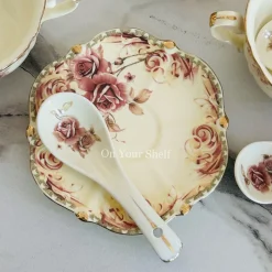 Victorian Rose Splendor Soup Set (23 Pieces)