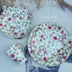 Vine Petals Plates & Mugs