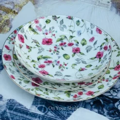 Vine Petals Plates & Mugs