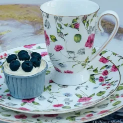 Vine Petals Plates & Mugs