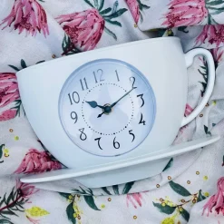 WhimsiTea Time Clock(white)