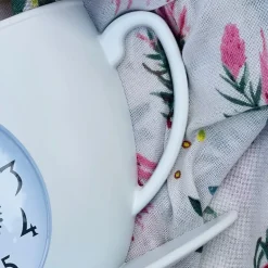 WhimsiTea Time Clock(white)