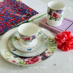 Whispering Meadows Teacups (set of six teacups and six saucers)