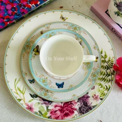 Whispering Meadows Teacups (set of six teacups and six saucers)