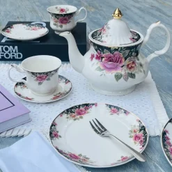 Whispers of Rose Petals: 24-Piece Floral Affair
