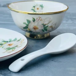 White Lily Soup Set (20 piece soup set)